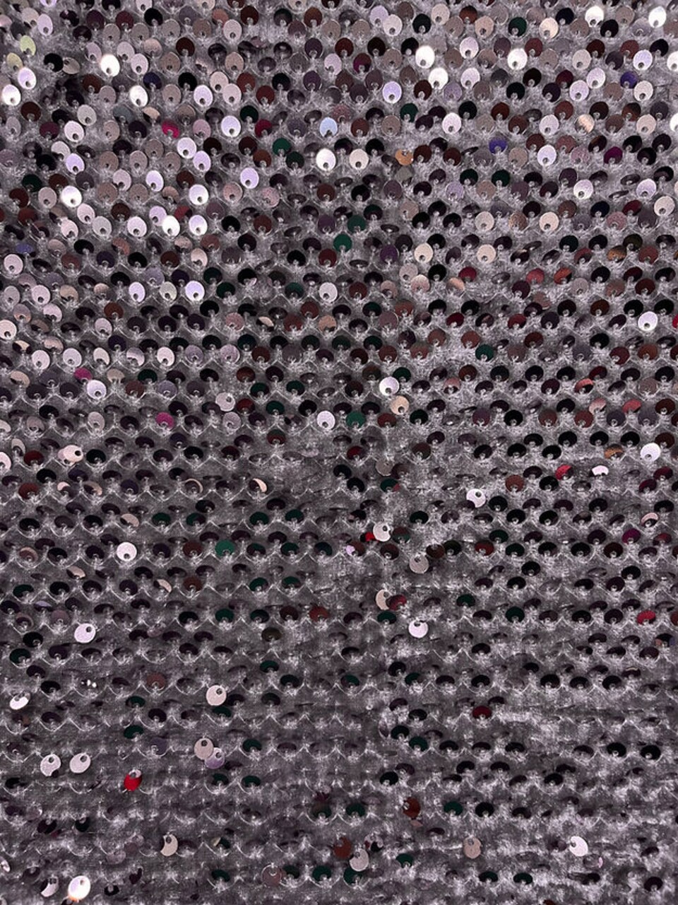 63" wide Velvet Sequin Stretch Fabric Polyester Spandex Embroidered Sparkle Knit by Yard